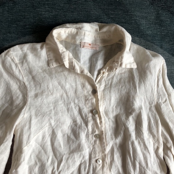 Lands Downunder Coastal Beach Linen Cardigan - Picture 6 of 13